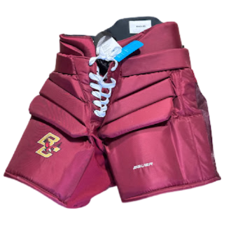 Pantalon de gardien de but Bauer Pro Stock - NCAA - Marron